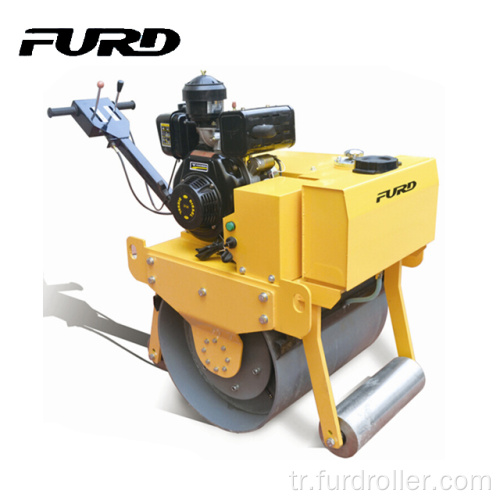 500Kg Dizel Motor Tek Tamburlu El Yolu Silindiri (FYL-700)